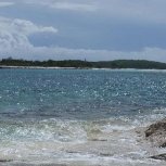 Beautiful Long Island Beach and Bay near Columbus Monument