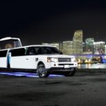 Range Rover Limo, Sports Limo, White Limo